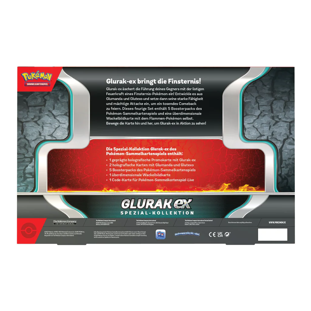 Pokémon TCG: Spezial-Kollektion Glurak-ex (Deutsch)