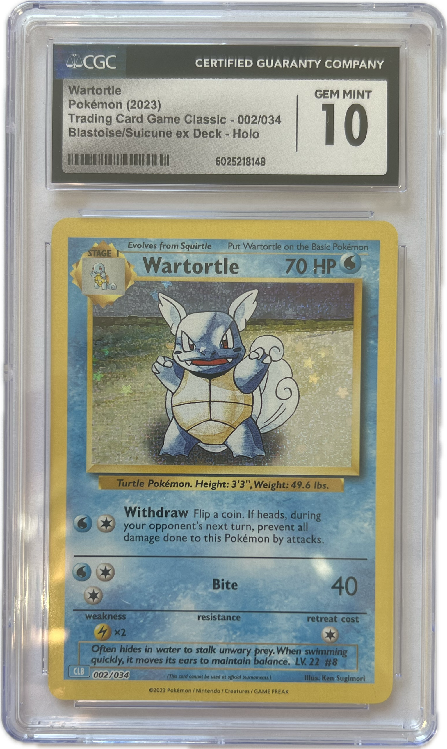 Schillok – TCG Classic (Englisch) – CGC 10