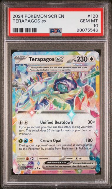 Terapagos-ex – Stellar Crown (Englisch) – PSA 10