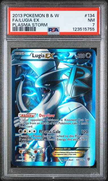 Lugia-ex – Plasma Storm (Englisch) – PSA 7