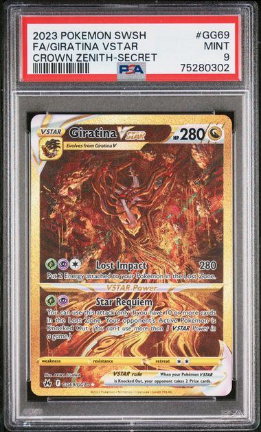 Giratina VSTAR – Zenit der Könige (Englisch) – PSA 9