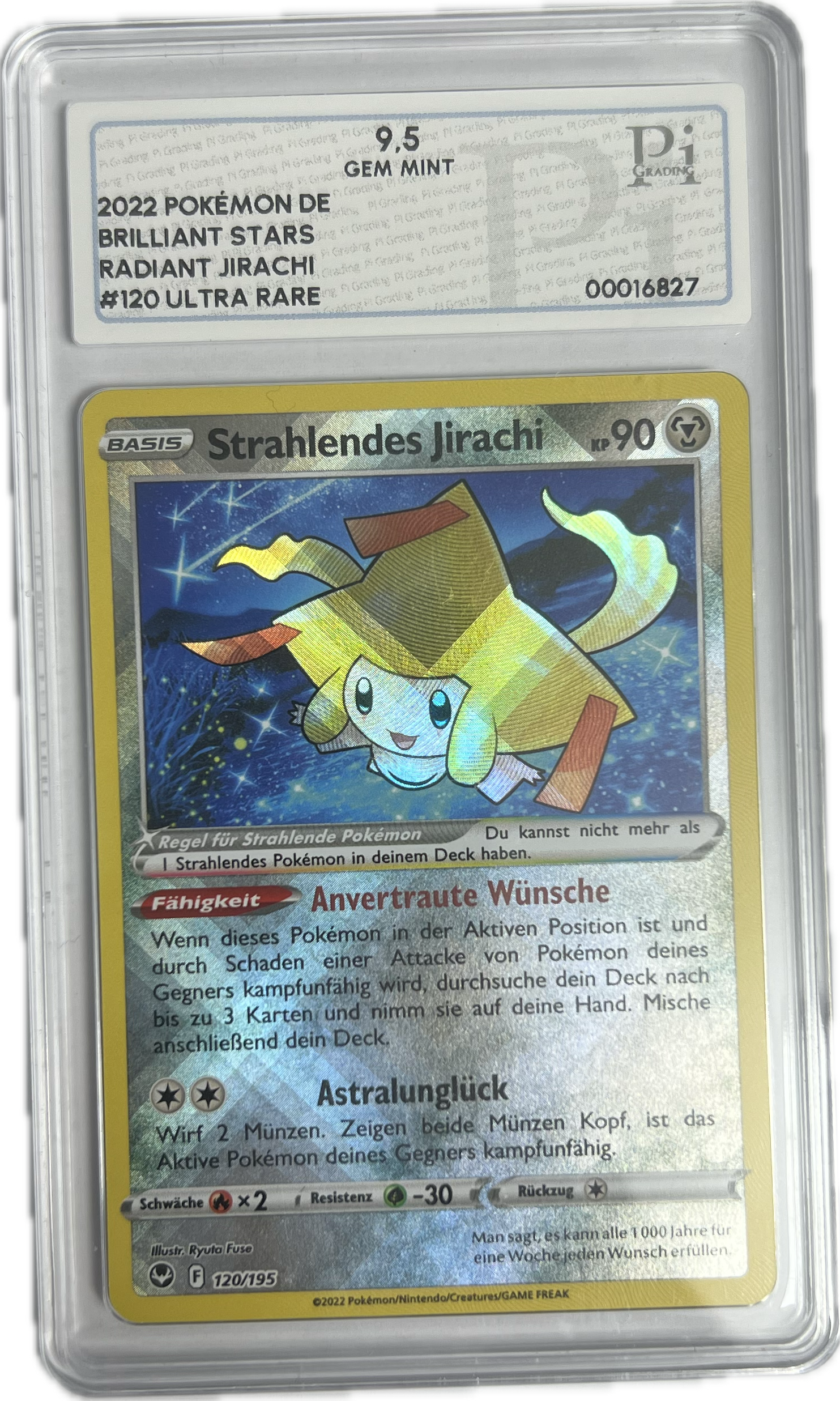 Strahlendes Jirachi – Brilliant Stars (Deutsch) – Pi 9.5
