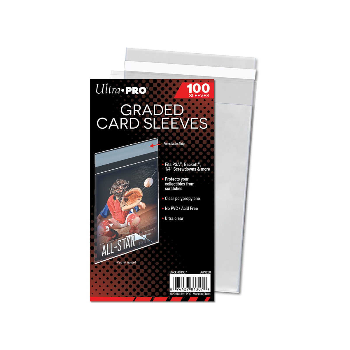 Ultra PRO – Graded Card Sleeves (Resealable)